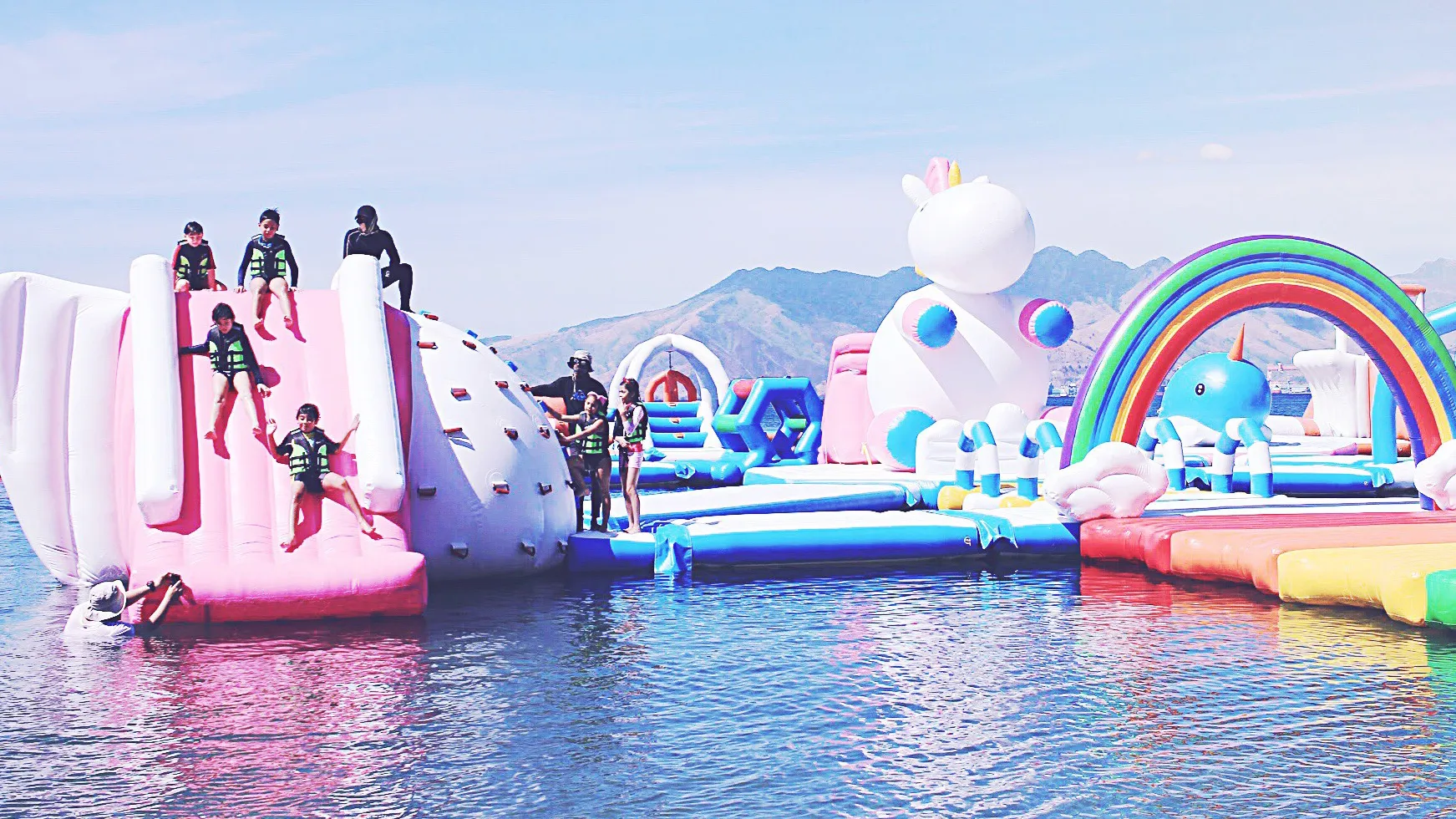 Inflateable Island